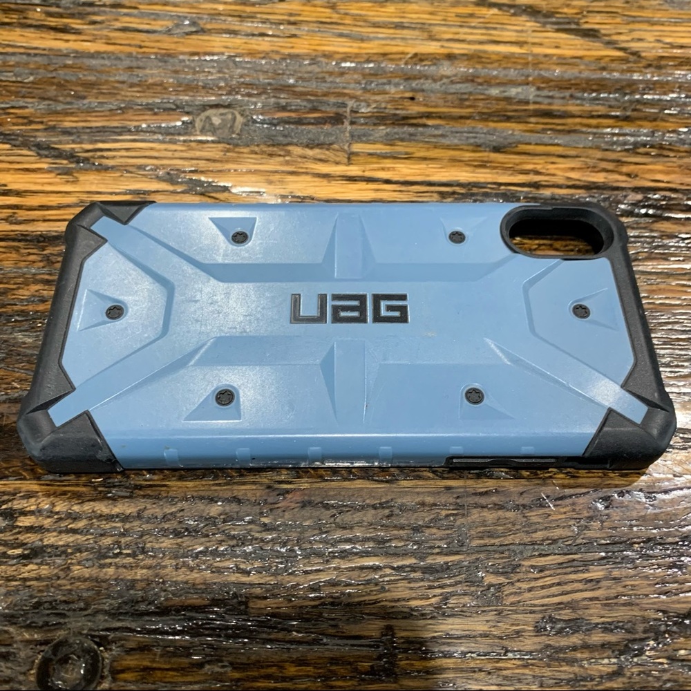 iPhone 10 Xs Max UAG Urban Armor Gear protector case black & blue